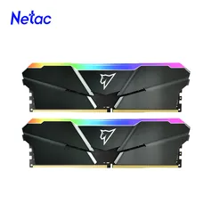 Memória DDR4 Netac 16gb (2x8gb) 3200mhz RGB