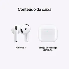 Apple AirPods 4 - Branco