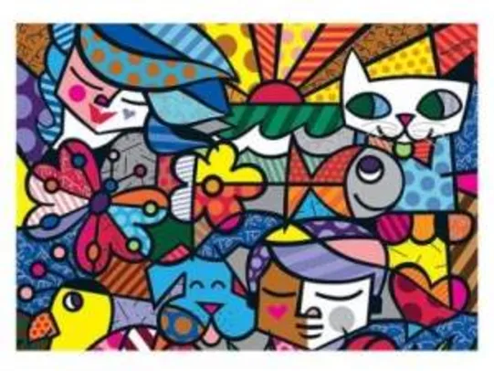 [Magazine Luiza] Quebra-Cabeça Romero Britto 5000 Peças - Grow - R$108