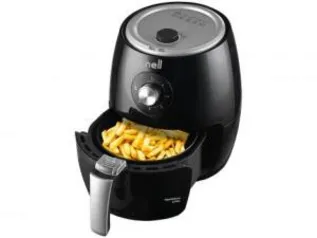 Fritadeira Elétrica sem Óleo/Air Fryer Nell Smart - Preto 2,4L com Timer | R$250