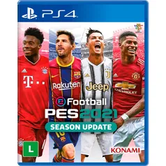 Jogo EFootball PES 2021 - PS4 R$80