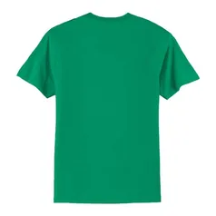 Camiseta Masculina Lisa Algodão Básica Verde