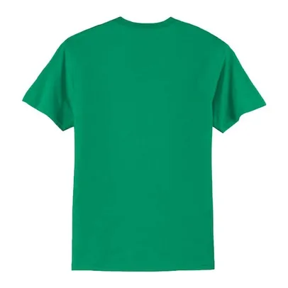 Camiseta Masculina Lisa Algodão Básica Verde