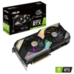 Placa de Vídeo Asus KO, Geforce RTX 3060 Ti, LHR, 8GB, V2, GDDR6, DLSS, Ray Tracing, 90YV0G1G-M0NA00