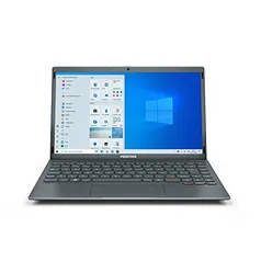 Notebook Positivo Motion Q464C Intel Atom Quad-Core Windows 10 Home 14.1 Gray