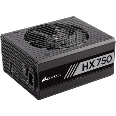 Fonte Corsair HX750, 750W, 80 Plus Platinum, Modular - CP-9020137-WW