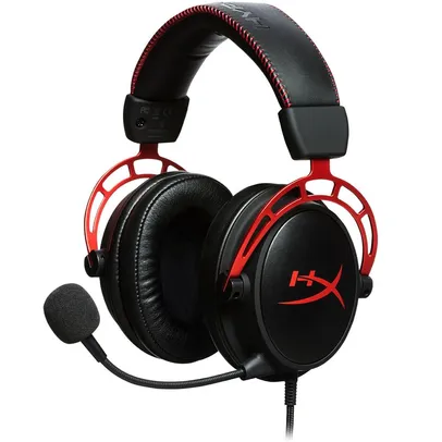 Headset Gamer HyperX Cloud Alpha, Drivers 50mm, P2 e P3