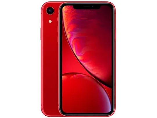 [CLIENTE OURO] Iphone XR Apple 128GB Red 6,1” 12MP iO
