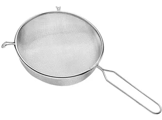 [PRIME] Peneira Em Aço Inox, 14 Cm, Prata, Mimo Style | R$9