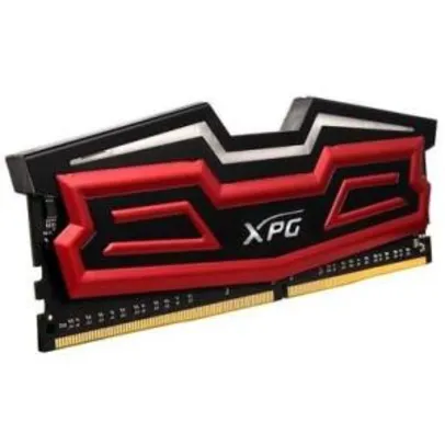 Memória Adata XPG Dazzle 8GB 2400Mhz DDR4 CL16 LED Vermelho - AX4U2400W8G16-SRD - R$270