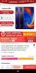 Lenovo z5s 64gb Octacore