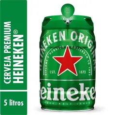 [Cartão ML/ Leve 2]  Cerveja Heineken barril 5 litros