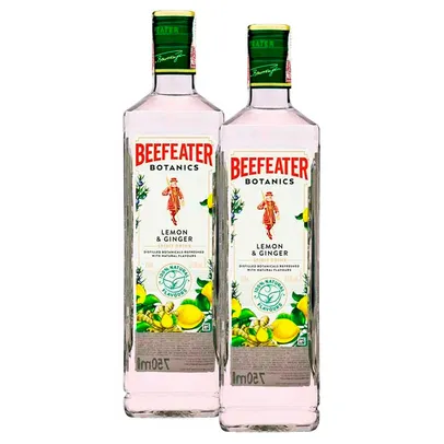 [Unidade 69R$] Kit de Gin Beefeater Botanics 750ml com 2 unidades