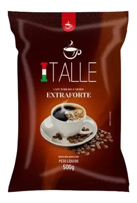 Café Torrado E Moído Extraforte Café Italle 500g