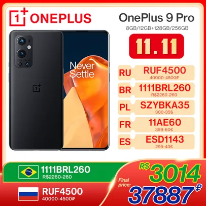 [11/11] Smartphone OnePlus 9 Pro 5G 8GB 128GB Snapdragon 888 120Hz