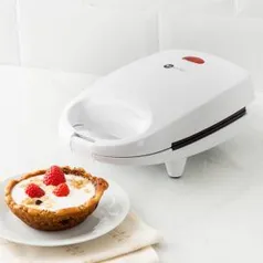 [1ª Compra] Máquina De Waffle Fun Kithcen Branca 220V Com 2 Anos De Garantia - R$5