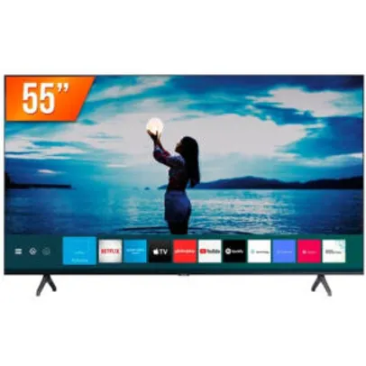 [AME R$2.280] - Smart TV LED 55" Ultra HD 4K Samsung 55TU7020 Crystal - R$2849