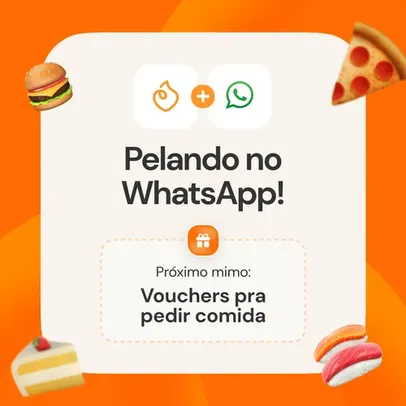 Mimos no Canal do Whatsapp do Pelando 🎟️