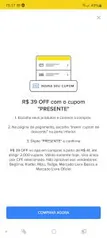 [Selecionados] R$ 39 OFF no app em compras a partir de R$ 41