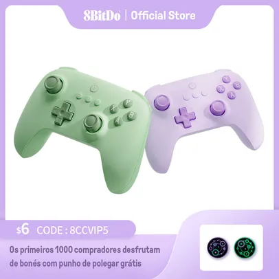 Controle 8BitDo Ultimate C Wireless 2.4G Gaming Controller para PC