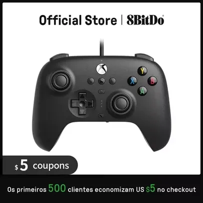 Gamepad 8BITDO 82CE Compatível com Xbox série X, Xbox série S, Xbox One, Pc