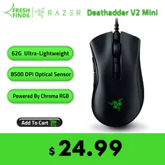 Mini mouse Razer DeathAdder V2 MINI 8500DPI Optical Sensor PAW3359