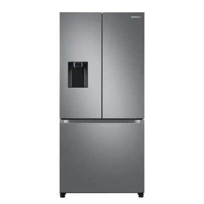 Geladeira Samsung RF49A Inverter Frost Free 3 Portas com Dispenser de Água 470L Inox Look