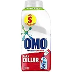 Omo Lavagem Perfeita Para Diluir - Sabão Liquido Concentrado, 500ml