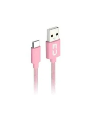 [PRIME] Cabo USB-USB Tipo C 1M 2A CB-C11PK C3Plus - R$12