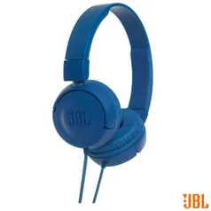 Fone de Ouvido JBL On Ear Headphone Azul - T450 - JBLT450AZL_PRD