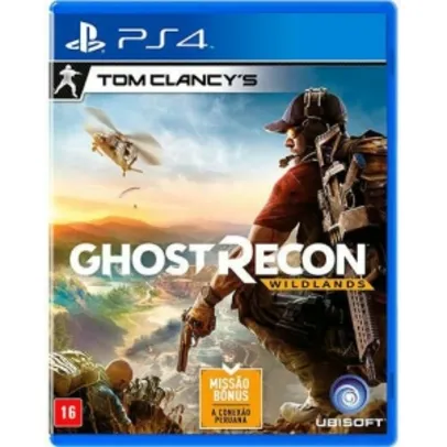 CARTÃO AMERICANAS Tom Clancys Ghost Recon Wildlands Limited Edition - PS4
- R$150,47