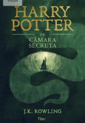 Livro Harry Potter e a câmara secreta - Capa Dura | R$ 22