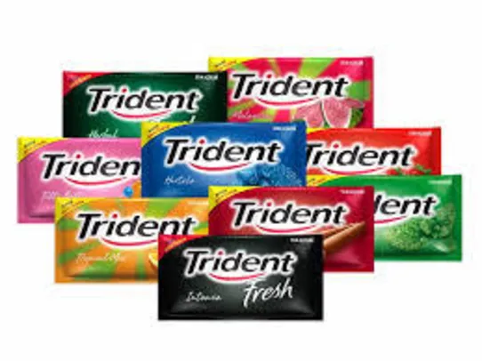 [Loja Física] Trident 8g (vários sabores) - R$1