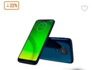 Smartphone Motorola Moto G7 Power, 32GB, 12MP,  Tela 6.2,  Azul Navy - R$979