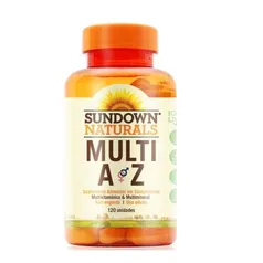 Multivitamínico Multi A-Z - Sundown Naturals - 120 Caps.