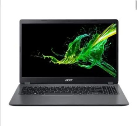 Notebook Acer Aspire 3 A315-54-54B1 Intel Core I5 10 geracao R$ 2995