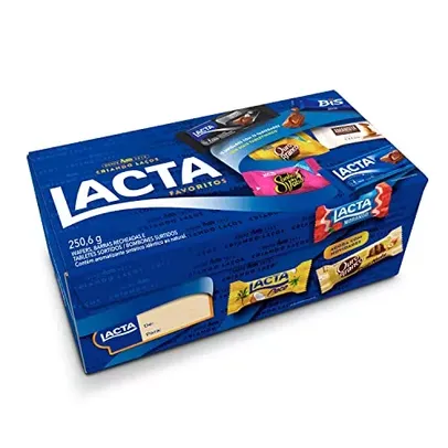 (PRIME) Caixa de variedades chocolates Lacta Favoritos 250,6g