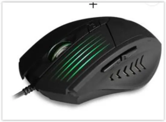 Mouse Gamer C3Tech MG-10BK 2.400 Dpi LED - Preto | R$ 50