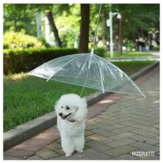 Guarda Chuva C/ Coleira Para Cachorro Pet | R$: 42