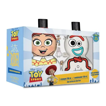 Kit Shampoo Toy Story 250ml + Condicionador Toy Story 230ml