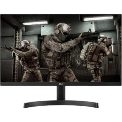 Monitor LED 23,8" Gamer LG 24ML600M IPS 1ms Full HD FreeSync R$600