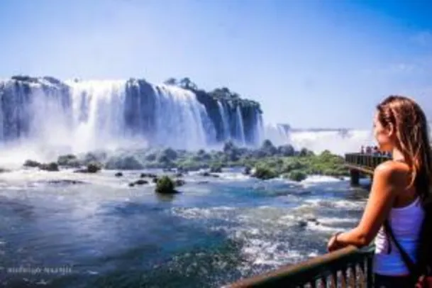 Pacote Foz do Iguaçu + Cataratas Brasileiras  Aéreo + Hospedagem + Passeio às Cataratas Brasileiras 3, 4 e 7 diárias | a partir de R$760