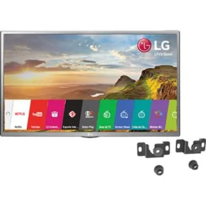 Smart TV LG HD LED 32" 32LH560B 2 HDMI 1 USB Painel IPS Miracast Widi 60Hz + Suporte por R$ 1100