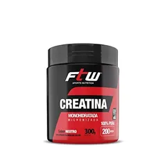 [100% PURA] Creatina Monohidratada Micronizada - 300G Neutro - Ftw, Fitoway