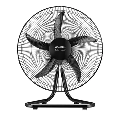 Ventilador de Mesa Mondial Turbo Pro VM-PRO-55 - 48,4 cm 5 Pás 3 Velocidades Preto Bivolt