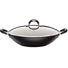 Panela Wok Tramontina Mônaco 20868036 Preta - 36 Cm por R$ 13