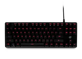 [REEMBALADO] TECLADO ALPHA RED DAZZ | R$185