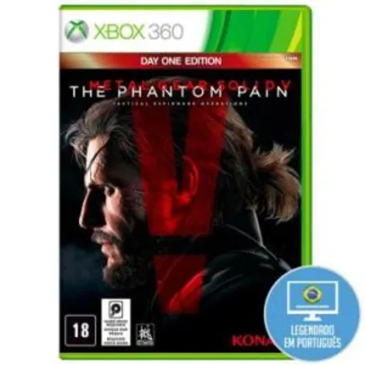 Jogo Metal Gear Solid V: The Phantom Pain para Xbox 360 (X360) - Konami De: R$ 49,90 por R$ 29,90 em até 1x de R$ 29,90 sem juros