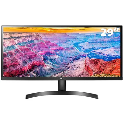 Foto do produto Monitor LG 29WL500-B 29 FULL HD UltraWide 2560x108075Hz 5ms AMD RADEON FreeSync™ - Preto