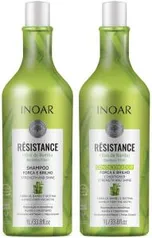 Inoar Kit Resistance Fibra De Bambu - Shampoo E Condicionador 1000ml | R$42